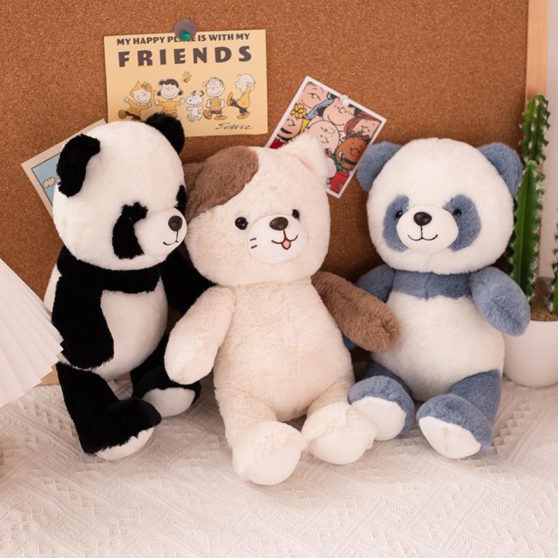 Cute Girl Heart Cute Pig Doll Little Panda Toy Plush Doll Birthday Gift Doll for Girlfriend