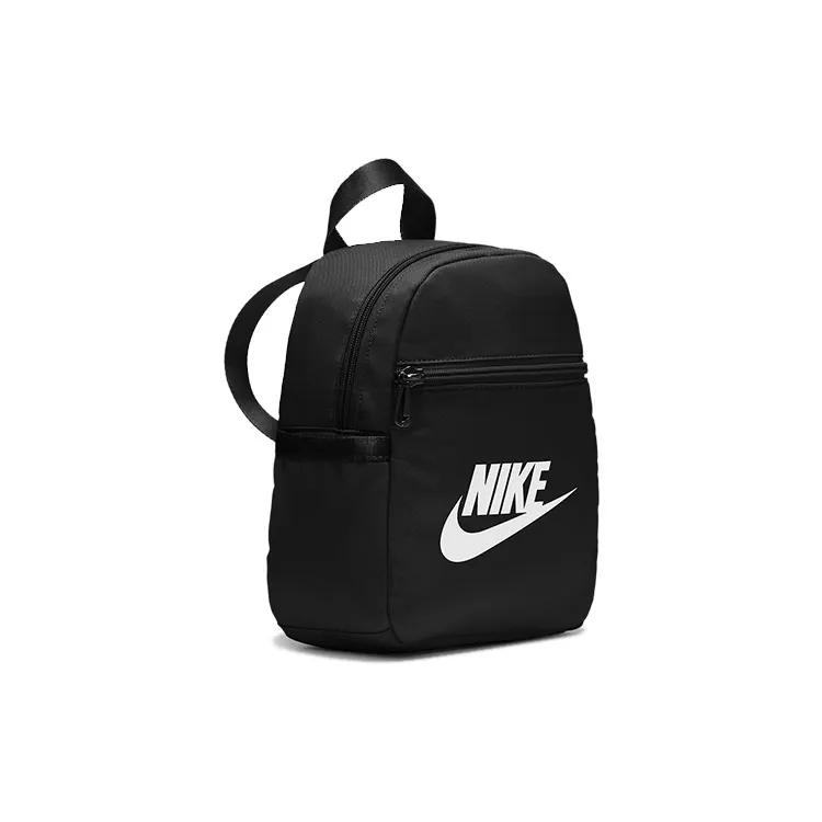 Nike Polyester Backpack Small Unisex Black / White (Unisex) Backpacks CW9301 010