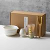 4 5 6 PCS Bamboo Matcha Whisk Set Ceramic Tea Bowl Traditional Japanese Tea Making Tools Home Kitchen Accessories Gift