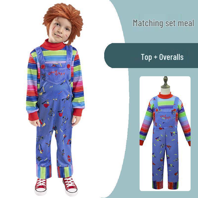 

Костюм Чаки для Хэллоуина для детей - Косплей Детская игра Medium