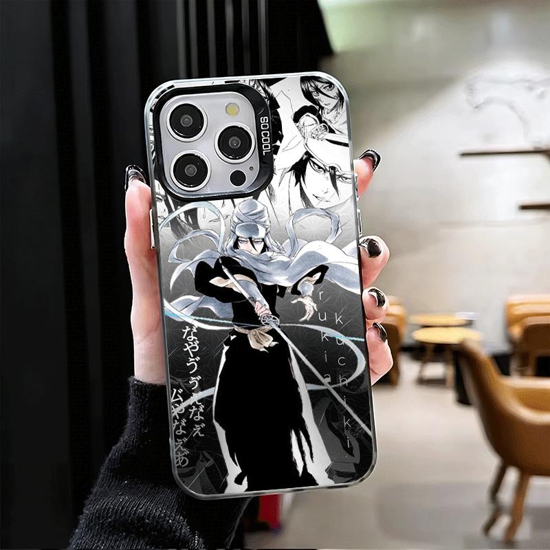 Bleach Kuchiki Rukia Shockproof Phone Case for iPhone 17 Air 16 16E 15 Pro Max 14 Plus 13 Mini 12 Back Cover Anti Fall Fundas