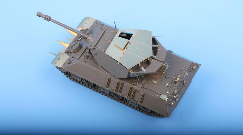 Tetra Model ME Series British Tank Destroyer M10 IIC Achilles T Plastic Model Parts ME4804 1/48 (for Company)