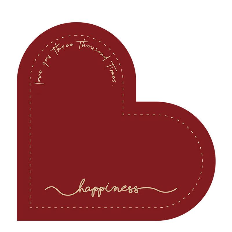 Tapete de Chão Absorvente de Água em Lama Diatomácea em Forma de Coração Vermelho Festivo Tapete para Porta de Vaso Sanitário Layout de Casa Nova Tapete Antiderrapante para Banheiro