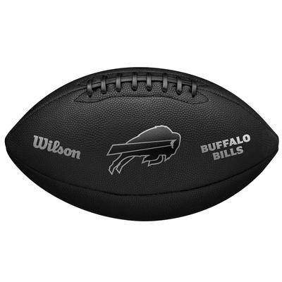 Wilson NFL Team Metallic Premiere Buffalo Bills Ball, Unisex Black American Football Ball