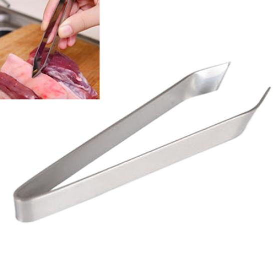 Stainless Steel Fish Bone Remover Pincer Puller Tweezer Tongs Pick-Up Craft Tool
