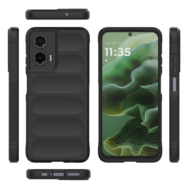 Shockproof Phone Case For Motorola Moto G35 Case Anti-Slip Silicone Full Back Cover For Moto G35 Case For Moto G35 5G 6.72 Inch