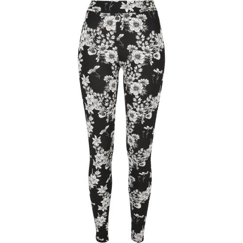 Urban Classics Womens/Ladies Soft Flowers Leggings