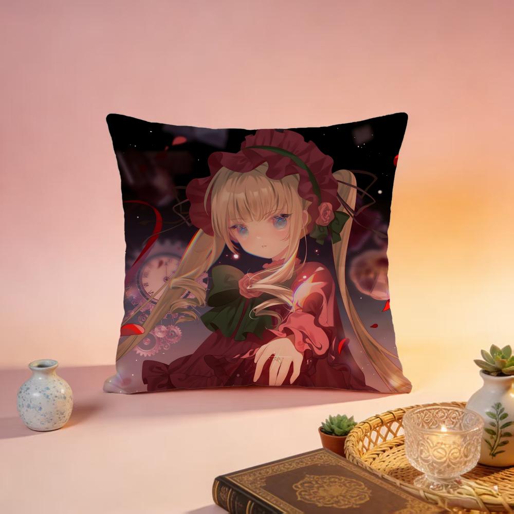 Hot RRozen Maidenful Cushion Cover Premium SkinFriendly Pillow Case MultiPurpose for Home Office Travel