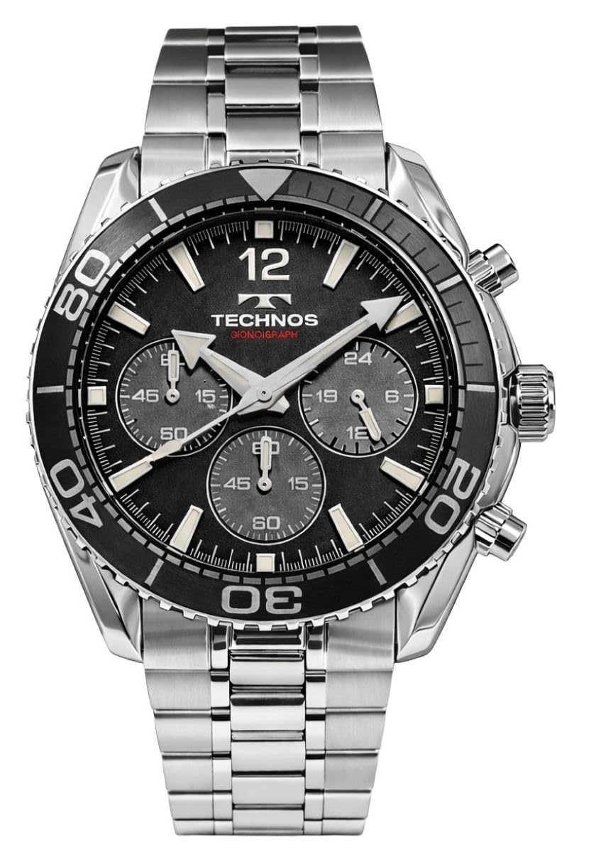 TECHNOS Chronograph 10 ATM Water T9C48SE [TECHNOS] Watch, Resistant,