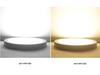 Surface Mounted LED Downlight Panel: Square/Round Fixtures, No Cut-Out Needed