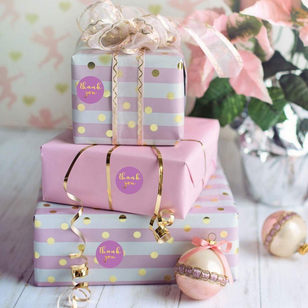 500 Buc 500 Buc Autocolante Rola Etichete Rotunde Autocolante Mulțumesc Etichete Autocolante Zile de Naștere