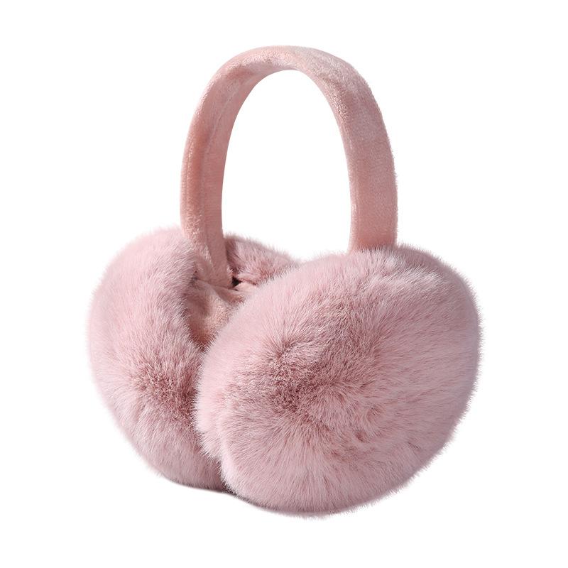 

Winter warm earmuffs for women, Latin style plush, cute students, foldable earmuffs, imitation One Size