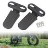 Rear Pedals Foot Plates Pedals, Non Slip Footboard Portable Pegs Folding Footrests for Electric