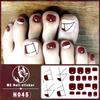Fake Nails Toenail Sticker 3D Imitation Diamond Manicure Patch Waterproof and Long-lasting Whitening Toenail Sticker Wholesale