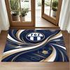 FC Zürich Design Crystal Velvet Rug Soft Decorative Mat for Bedroom Entrance