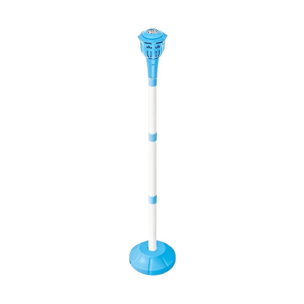 Outdoor Bubble Machine with Light and Standing Pole Automatic Bubble Blower Toy for Kids and Parties Easy to Use Durable Design
