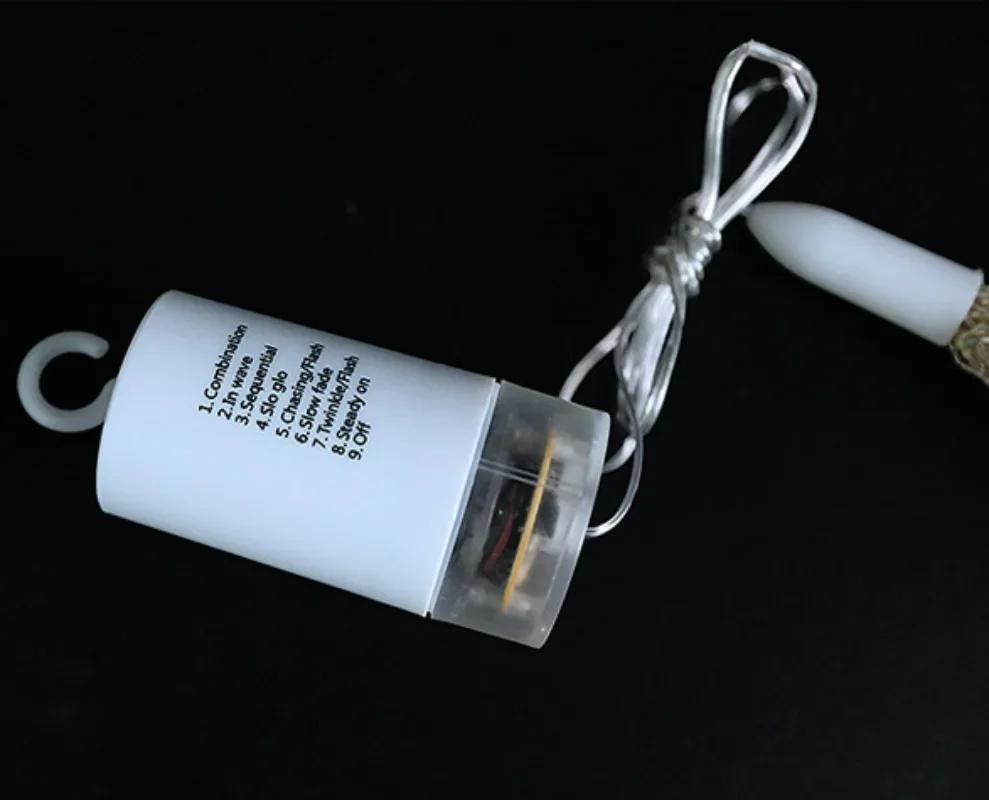 LED Tree Hanging Fireworks Lights, Outdoor Courtyard Viewing Decoration, Explosive Fireworks, Copper Wire Lights 1pcs
