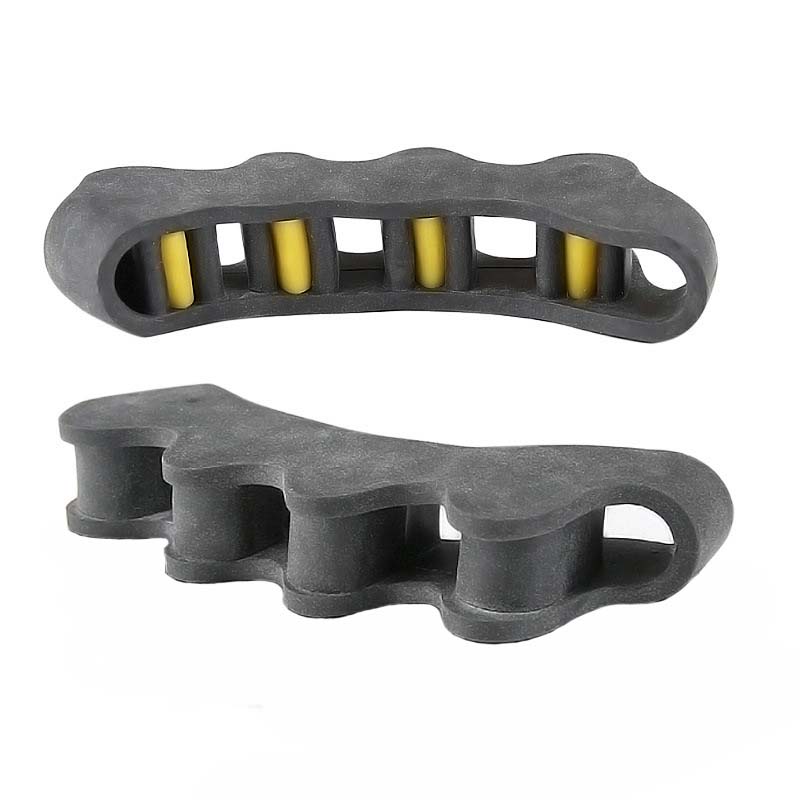 One Pair Toe Separator Silicone Separation Five Holes Separation Clip Foot Finger Guard Valgus Toe Overlapping Toe Separator