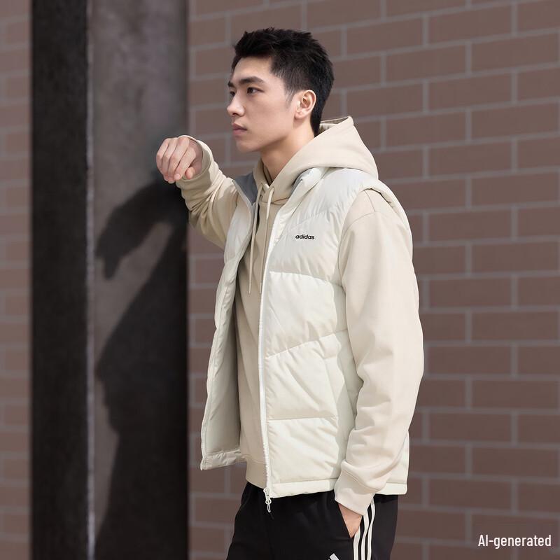 adidas Unisex Water-Repellent Lightweight Down Vest