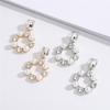 Elegant Korean Dongdaemun Pearl Stud Earrings - Versatile & Fashionable Street Style for Women