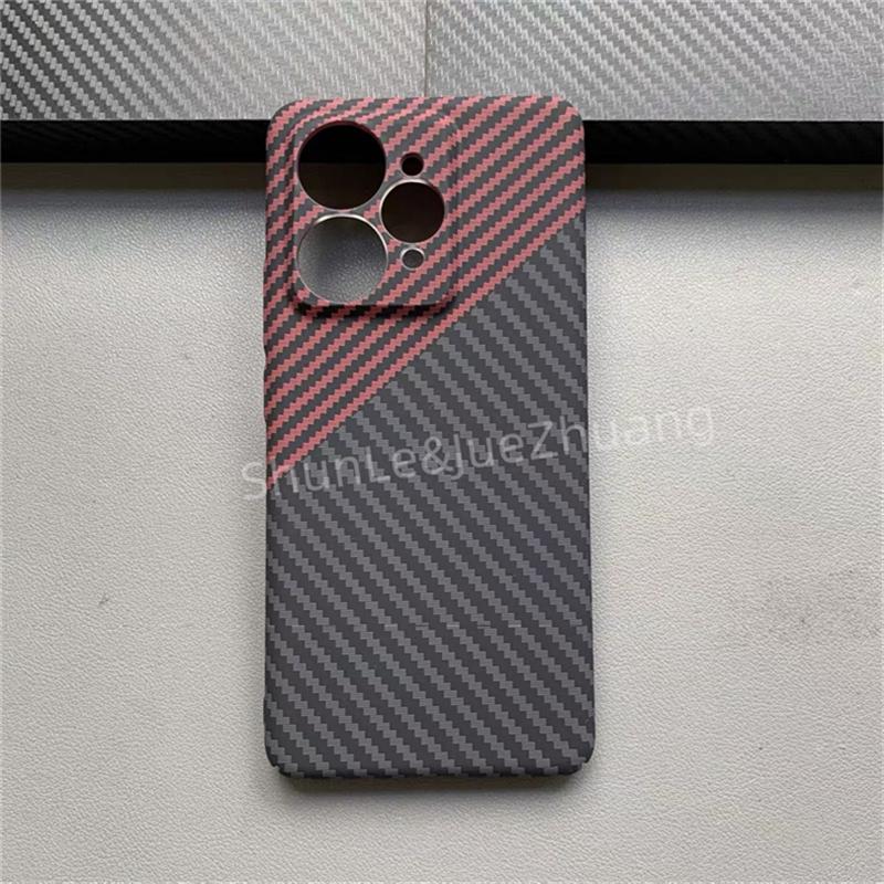 Case For Realme 15 Pro Case Matte Hard Carbon Fiber Texture Pattern Ultra Thin Phone Cover For Realme 15Pro 5G Shell Bumper