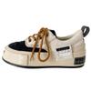 X258 Open Smile Retro Platform Women's Shoes Spring and Autumn Hong Kong Style Retro 2025 New Original Little White Shoes Small Black Shoes