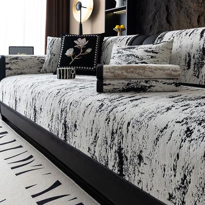 Chenier Jacquard Craft Sofa Cushion Four Seasons Universal Non-slip Seat Cushion Design Sense Light Luxury Sofa Cover
