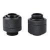 2 Stück Festziehen O-Ring Wasserkühlung Fitting G1/4 Gewinde Klemmfitting Weichschlauchsystem