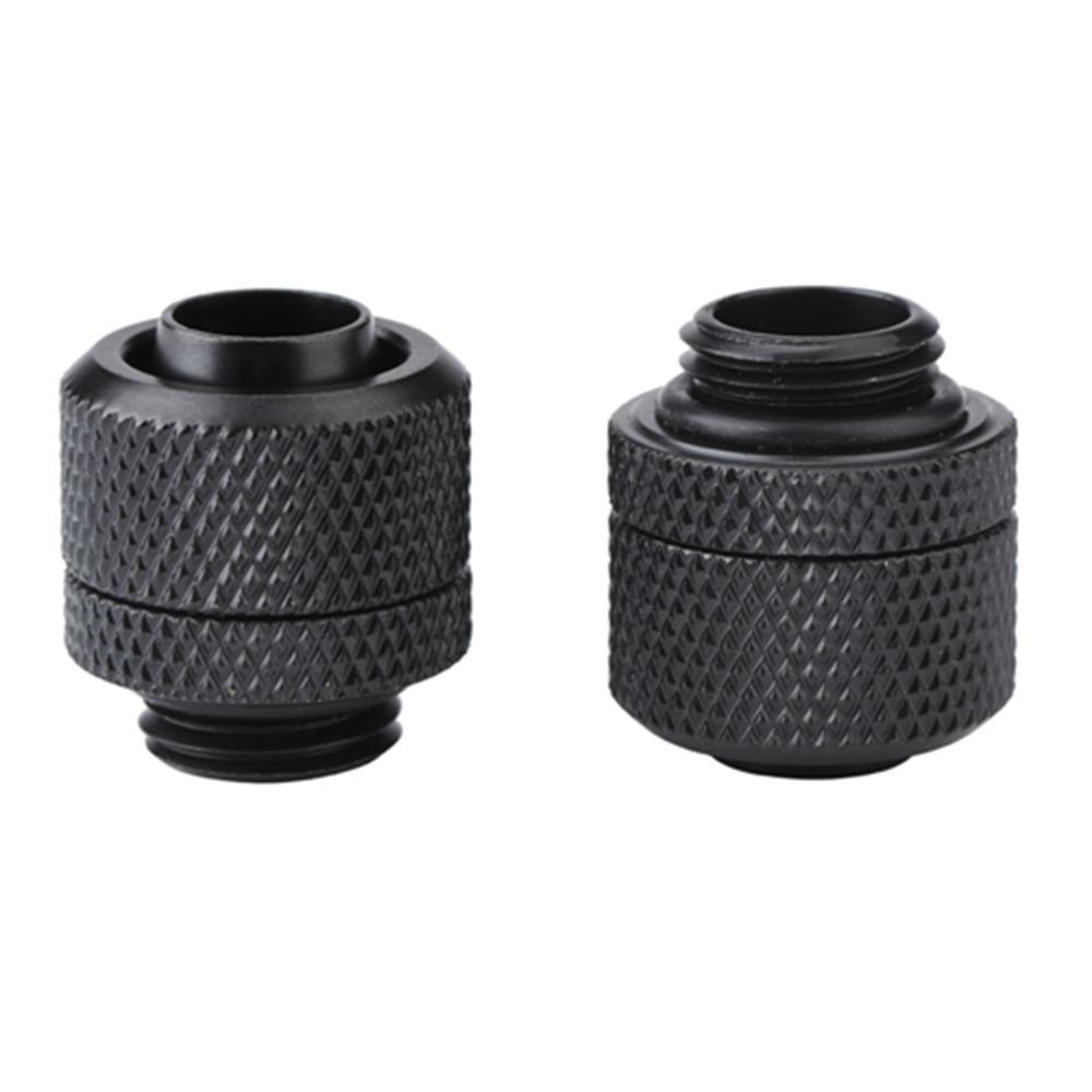 2 Stück Festziehen O-Ring Wasserkühlung Fitting G1/4 Gewinde Klemmfitting Weichschlauchsystem
