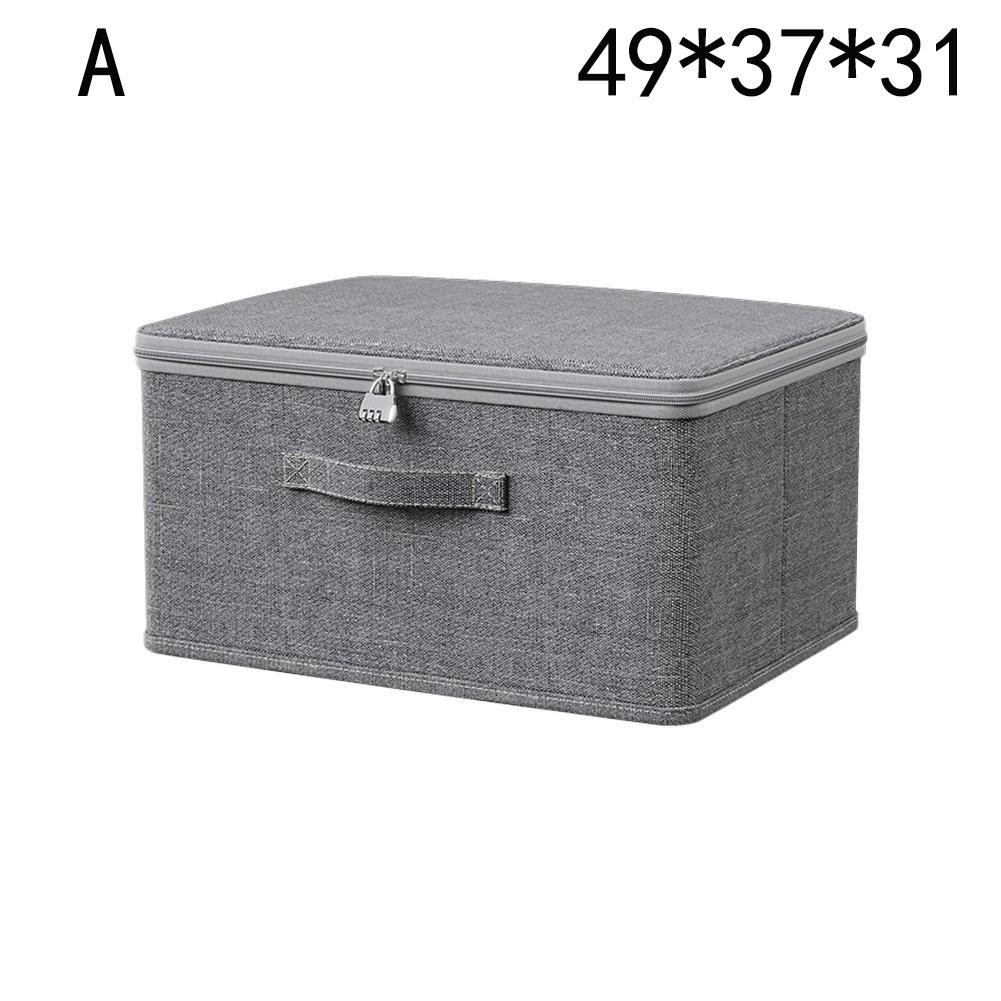 Foldable Storage Box Multi-Purpose Closet Organizer For Spacious And Durable Clothes Storage Trunks For Home Organization