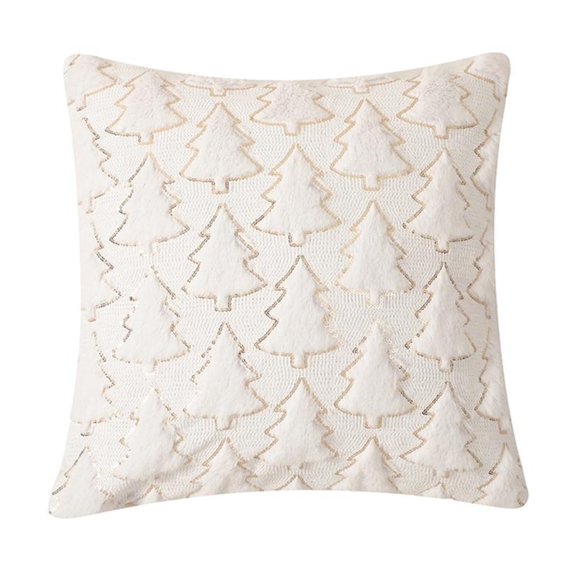 Warm Pillow Covers 18x18Inch, Soft Throw Pillowcases Christmas Pillow Covers for Holiday Decoration 45x45cm