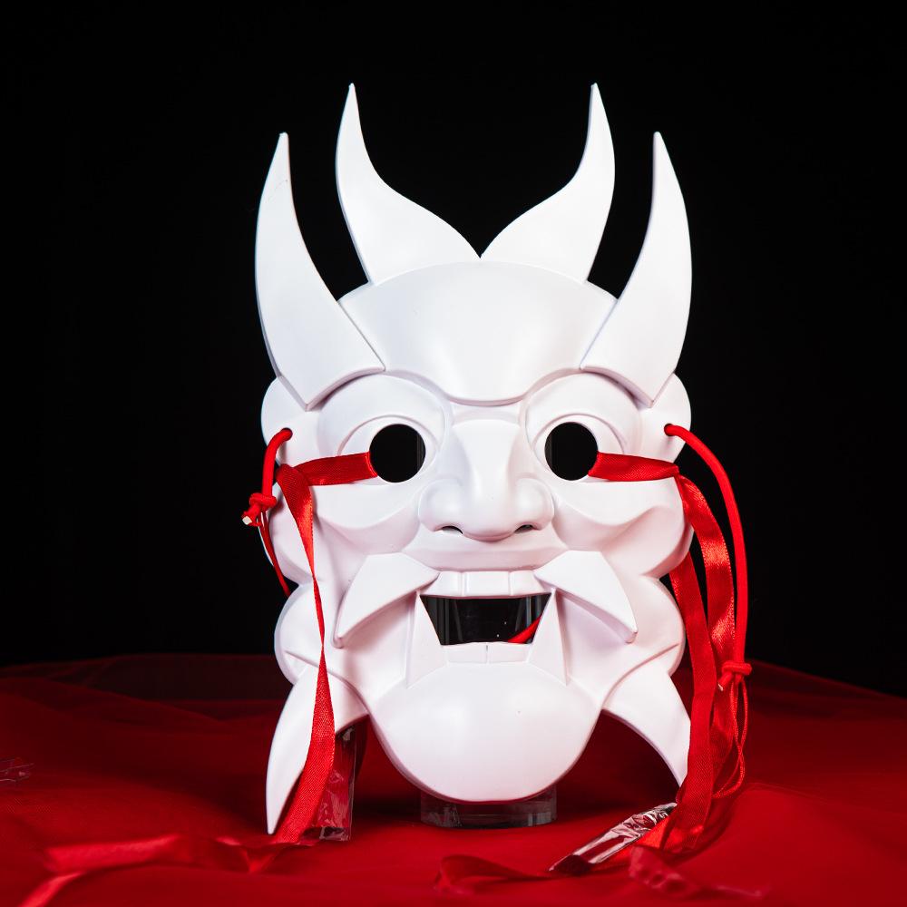New Temple Fair Party Painting Nuo Opera Mask COS Carving ABS Mask Full Face National Style Props