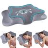 CHxxy Pillow for Neck Pain Ergonomic Side Sleeper Pillow with Removable for Adults Relief, Cover, Breathable, Gray,