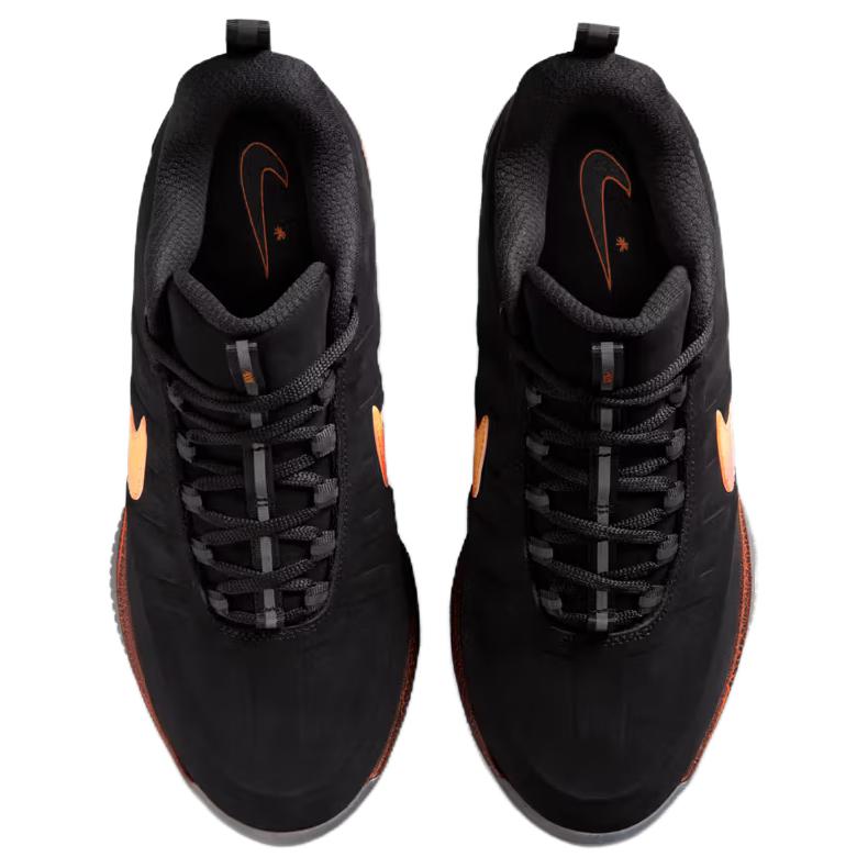 Nike Book 2 Rising Unisex Sneakers Black Multi-Color-Safety-Orange-Sundial IB6687-001