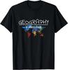 Funny Geography Teacher Earth Day Design Is Where It_s At Gift Unisex T-Shirt