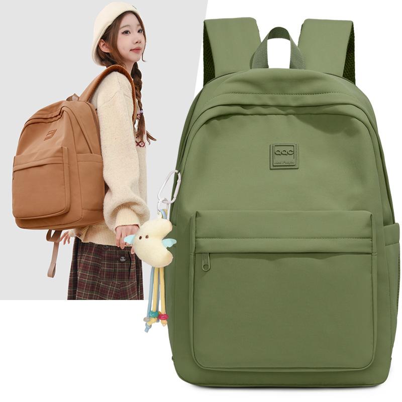 Schoolbag wholesale new student backpack junior high school students large capacity Japanese and Korean version schoolbag trend versatile backpack