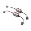2PCS Plug And Play Car LED Headlight Decoder Radio Audio Compatible Error Free Canceller