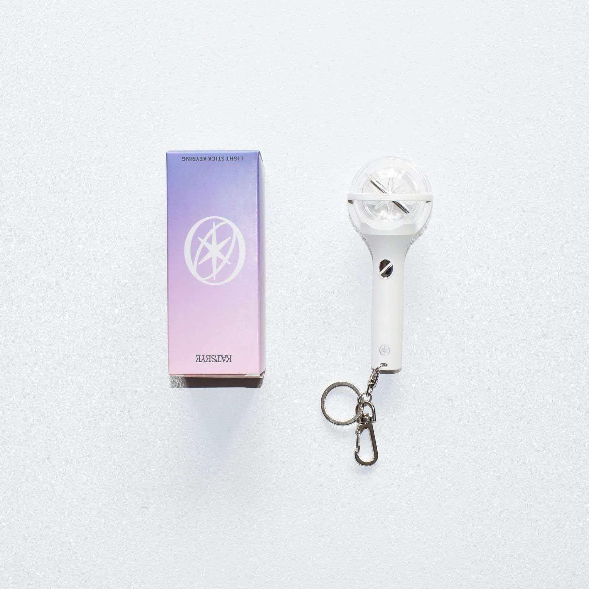 Katseye Mini Luminous Cheering Stick Keychain Fan Pendant