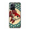 Pop Art Drawing Ideas Fish Phone Case For Redmi 12 13C 12C 15C 9 10 10C Note 13 Pro Plus 14 15 Pro 9T 9C 9A TPU Soft Cover Clear