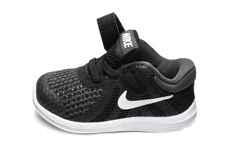 Nike REVOLUTION 4 Revolution 4 Breathable Cushioning Low top Running Shoes Black Infant And Toddler 943304-006