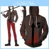 Stylish Anime Angels Of Death Isaac Foster Zack Hoodies Coat Sweatshirt Cosplay Costume For Ultimate Comfort And Warmth