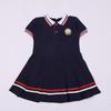 British Academy Style Summer Kindergarten Uniform: Pure Cotton Short-Sleeve Set with Shorts and Skirt