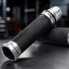 2PCS Rubber Material Motorcycle Handlebar Grips Rubber Handlebar Grips  For Motorcycle