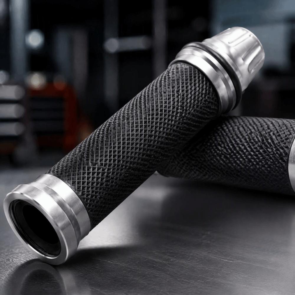 2PCS Rubber Material Motorcycle Handlebar Grips Rubber Handlebar Grips For Motorcycle