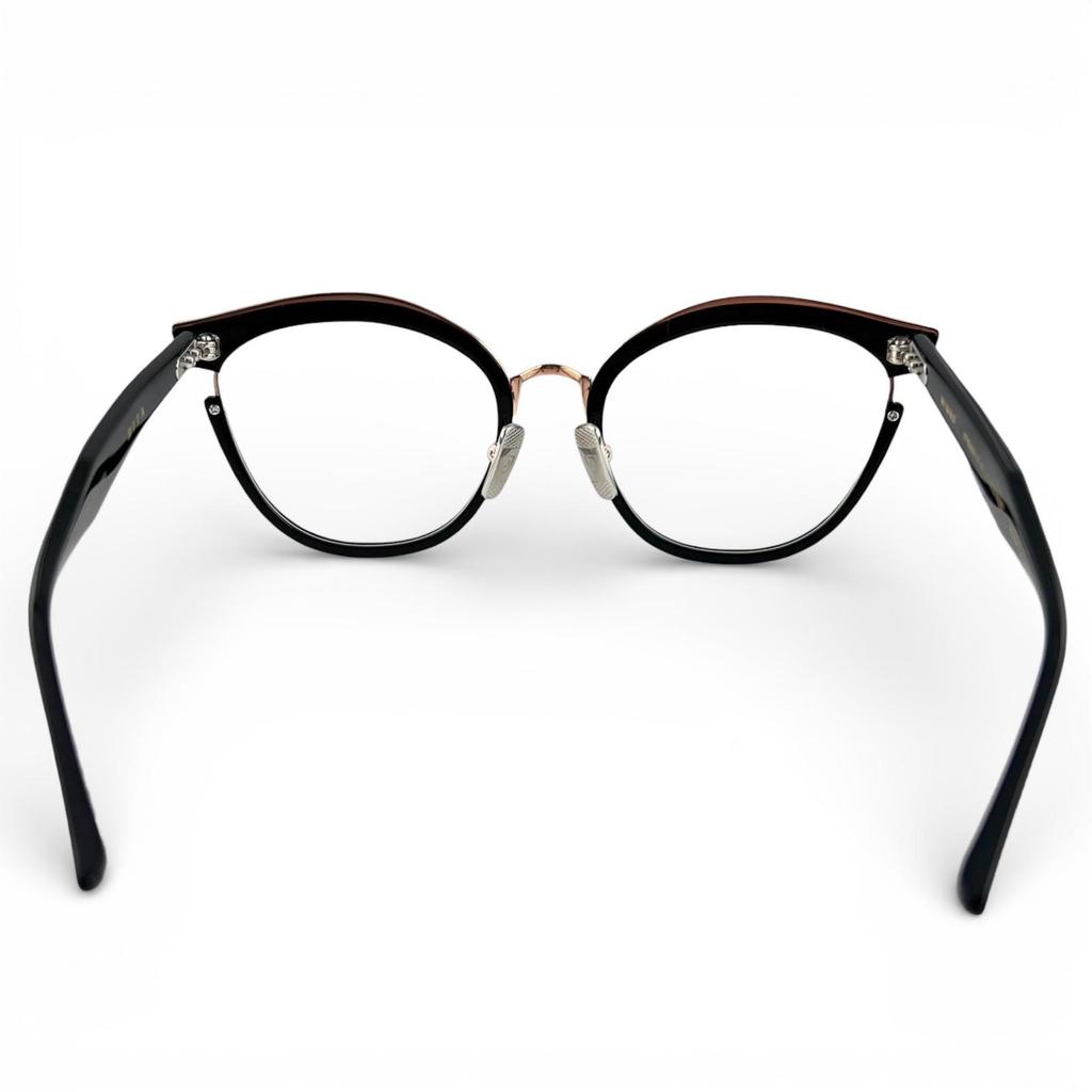 Excellent DITA Glasses MIKRO Cats eye black Women DTX500 Used