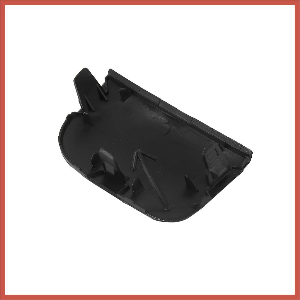 ACROPIX Pair Black Front Bumper Tow Hook Towing Eye Cover Cap Replacement 52127-47903 52128-47903 for Toyota Prius 2012-2015 Car Parts