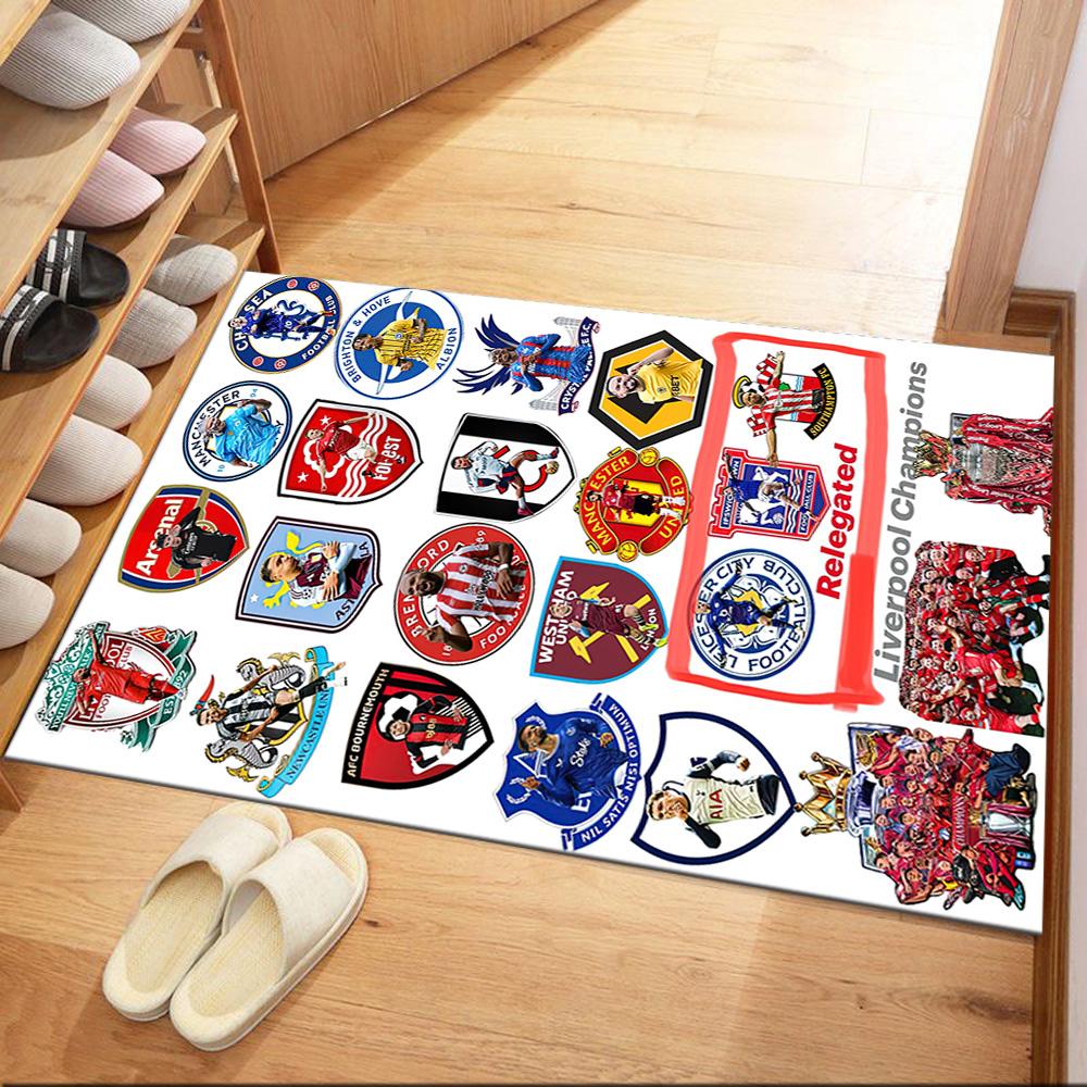 Arsenal Area Rug Perfect for Decorate room Living Rooms Dormitory Study room Anti-slip Rug Decorate Offices Perfect Gift for Women/Men