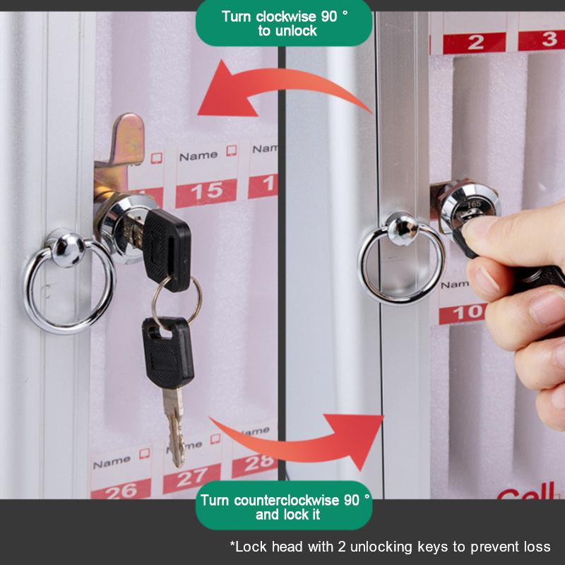 8/12/24/30 Positions Mobile Phone Safe Storage Case Display Holder Cabinet Aluminum Alloy Cell Organizer