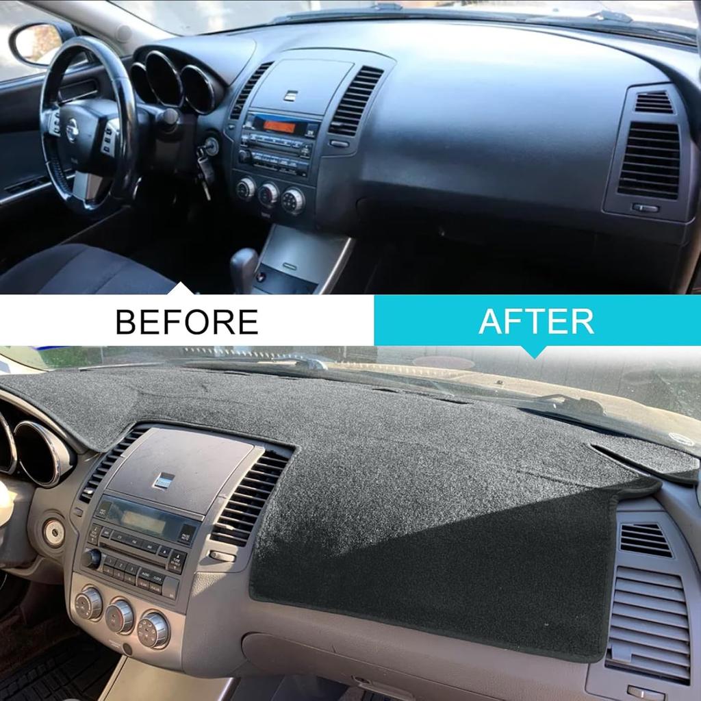 Dash Cover Fit For Nissan Altima 2005 2006 Dashboard Cover Mat Pad (05-06 Dark Gray)