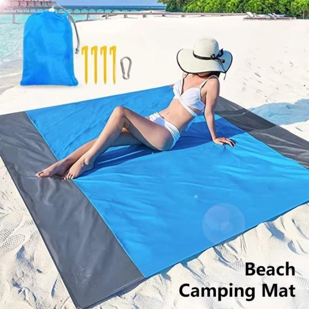Lightweight Waterproof Beach Mat Sandproof Camping Mat Beach Blanket For Travel Hiking Sports